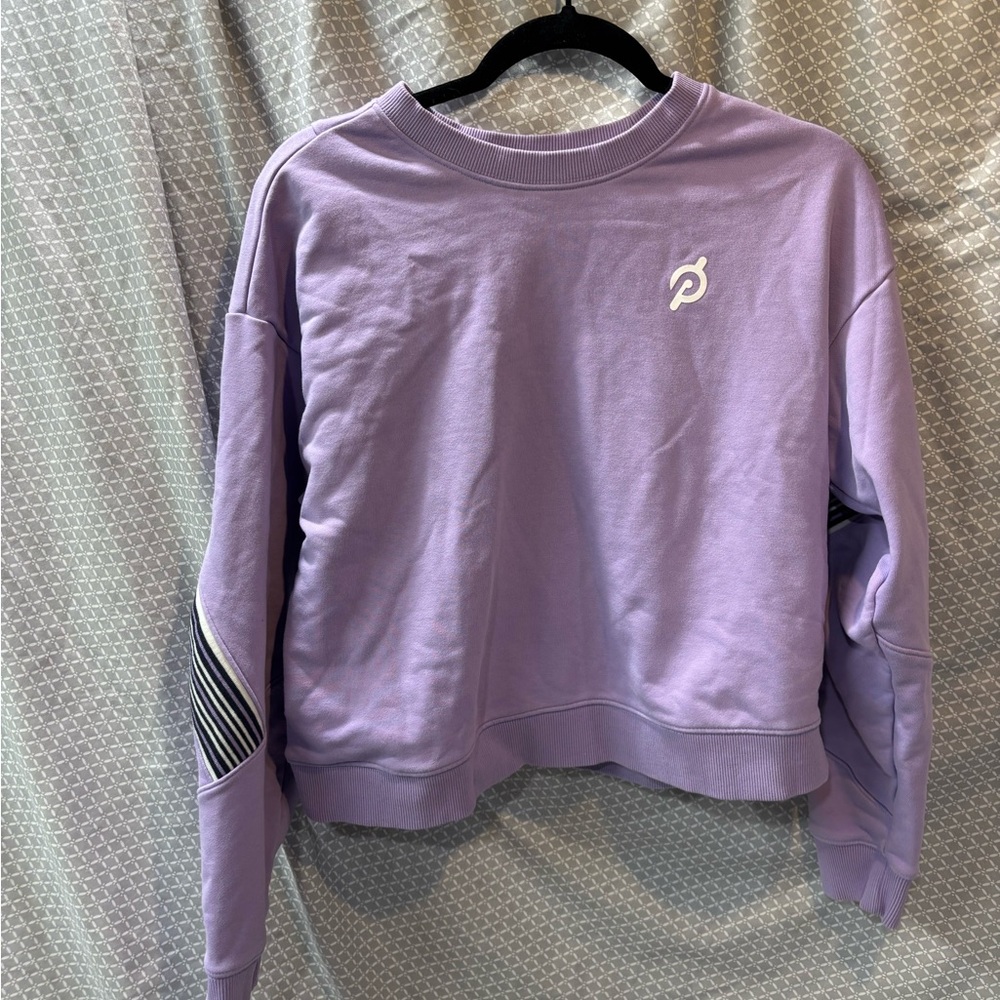 Peloton Women's Purple Sweatshirt